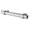 GoodHome Poignée de meuble en T Kerver acier et Zamac effet chromé gris l.136mm x l.18mm x H. 34mm entraxe 96mm* Poignée De Meuble