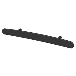 GoodHome Poignée de meuble en T Meham mat noir l.220mm x l.20mm x H. 35mm entraxe 128mm* Poignée De Meuble