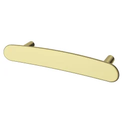 GoodHome Poignée de meuble en T Meham effet laiton doré l.130mm x l.20mm x H. 34mm entraxe 96mm* Poignée De Meuble