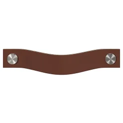 Best GoodHome Poignée de meuble nœud Hezo marron foncé l.15.3cm x h.2.4cm x p.2.5cm