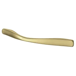 Sale GoodHome Poignée de meuble nœud Ruis effet laiton doré l.137mm x l.10mm x H. 25mm entraxe 96mm