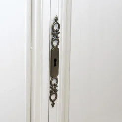 Poignée de meuble Rohan effet laiton satin doré l.141mm x H. 16mm entraxe 128mm* Poignée De Meuble