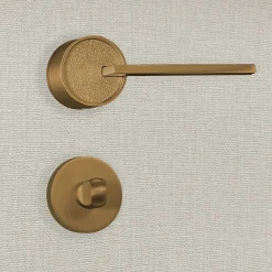 Best Katchmee Poignée de porte design à condamnation finition aspect bronze Gulia -