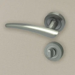 Reivilo Poignée de porte d'intérieur à condamnation Bergame* Poignée Sur Rosace
