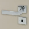 Reivilo Poignée de porte d'intérieur à clé Rome* Poignée Sur Rosace