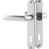 Vachette Poignée de porte intérieure - Budget - - Gris argent - Clé L - 165 mm* Poignée Sur Plaque|Poignée De Porte Intérieure