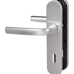 Vachette Poignée de porte intérieure - Logio - - Gris argent - Clé L - 165 mm* Poignée Sur Plaque