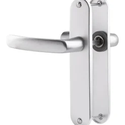 Best Vachette Poignée de porte intérieure - Budget - - Gris argent - Bec de cane - 165 mm