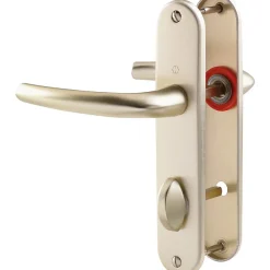 Online Hoppe Poignée de porte intérieure - San diego - Et Cie - Beige ivoire - Condamnation - 165 mm