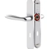 Best Hoppe Poignée de porte intérieure - Verona - Et Cie - Gris argent - Clé L - 195 mm