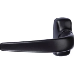 Fapim Poignée de porte simple - Horus - - Noire - Carré 8 mm* Poignée Sur Rosace