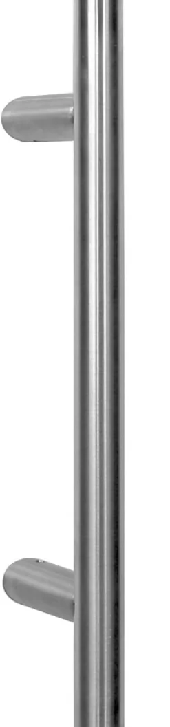 New Hardwarexchange Poignée de tirage Diamètre 30 mm - Entraxe300 - S80 - A70 - L450 mm - inclinée 45 - INOX 304 poli