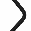 New Hardwarexchange Poignée de tirage Diamètre 32 mm - Entraxe350 mm - INOX 304 Laqué RAL 9005 Noir Mat