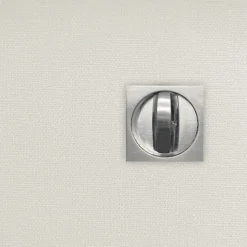 Reivilo Poignée encastrée carrée grise crochet à condamnation pour porte coulissante* Poignée De Porte Coulissante|Poignée Cuvette