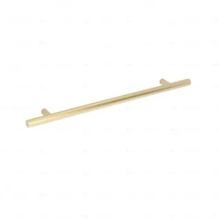New Hardwarexchange Poignée pour meubles en Acier inox Entraxe 224 finition Galver laiton
