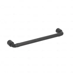 Best Hardwarexchange Poignée pour meubles en zamac Entraxe 160 Vernis noir mat