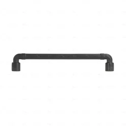Best Hardwarexchange Poignée pour meubles en zamac Entraxe 160 Vernis noir mat