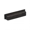 New Hardwarexchange Poignée pour meubles en zamac Entraxe 96 Fer noir vintage, Lot de 6