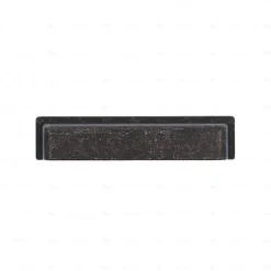 New Hardwarexchange Poignée pour meubles en zamac Entraxe 96 Fer noir vintage, Lot de 6