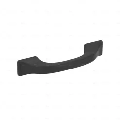 Online Hardwarexchange Poignée pour meubles en zamac Entraxe 64 Vernis noir mat, Lot de 6