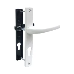 Acbat Poignée pour porte de service Bicolore Finition extérieure gris 7016 et intérieure blanc 9016