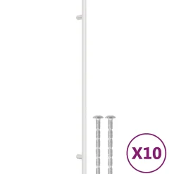 Discount Vidaxl Poignées d armoire 10 pcs argenté 320 mm acier inoxydable