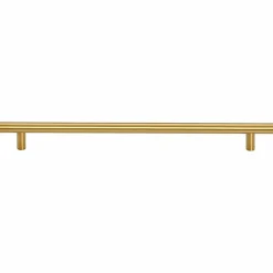 Clearance Vidaxl Poignées d armoire 5 pcs doré 320 mm acier inoxydable