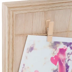 Atmosphera Porte photos corde effet bois Ethnique - Home* Cadre 10 X 15 Cm