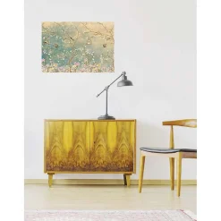 Hot Scenolia Poster intissé JARDIN ABSTRAIT illustration 60 x 40 cm - Décoration intérieure HD