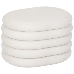 Online Atmosphera Pouf de rangement en bouclette GUILIA
