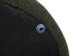 Best Vente-unique Pouf en tissu bouclette vert sapin ECAMBI