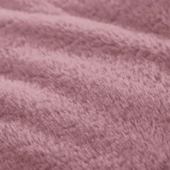 Sale Bananair Pouf long géant déhoussable fausse fourrure rose 160 cm