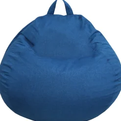 Bananair Pouf poire déhoussable 120 x 100 cm bleu* Pouf Et Poire