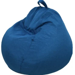 Bananair Pouf poire déhoussable 120 x 100 cm bleu* Pouf Et Poire