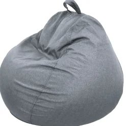 New Bananair Pouf poire déhoussable 120 x 100 cm gris foncé