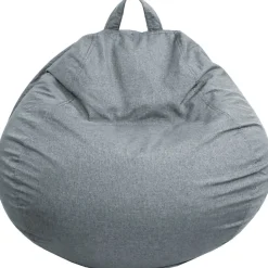 Bananair Pouf poire déhoussable 105 x 85 cm gris foncé* Pouf Et Poire