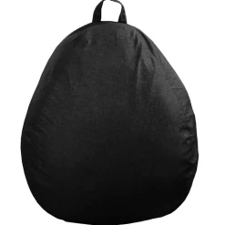 Sale Bananair Pouf poire déhoussable en polyester 105 x 85 cm noir
