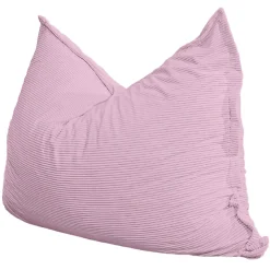 Bananair Pouf velours côtelé déhoussable 180 x 140 cm violet parme* Pouf Et Poire