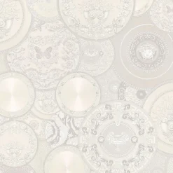 Sale Profhome 349014-GU Papier peint de luxe exclusif légèrement texturé brillant 7,035 m2