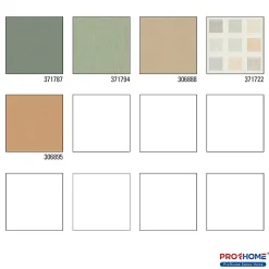 Sale Profhome 371787-GU Papier peint ton-sur ton légèrement texturé mat 5,33 m2