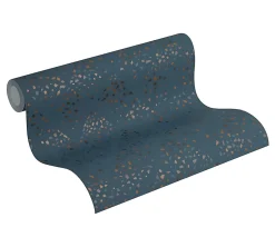 Clearance Profhome 373941-GU Papier peint de luxe exclusif légèrement texturé subtilement chatoyant 5,33 m2