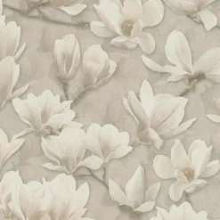 Profhome 396102-GU Papier peint floral légèrement texturé mat 5,33 m2* Papier Peint Fleuri