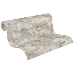 Profhome 396102-GU Papier peint floral légèrement texturé mat 5,33 m2* Papier Peint Fleuri