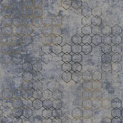 Sale Profhome 374245-GU Papier peint à motifs graphiques légèrement texturé subtilement chatoyant 5,33 m2