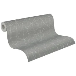 Sale Profhome 399343-GU Papier peint à motifs graphiques légèrement texturé satiné 5,33 m2