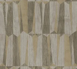 Sale Profhome 387433-GU Papier peint aspect bois légèrement texturé satiné 5,33 m2