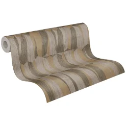 Sale Profhome 387433-GU Papier peint aspect bois légèrement texturé satiné 5,33 m2