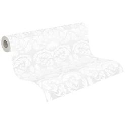 Clearance Profhome 951361-GU Papier peint baroque texturé mat 26,5 m2