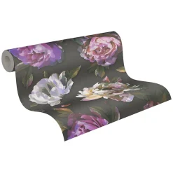 Profhome 396091-GU Papier peint floral légèrement texturé mat 5,33 m2