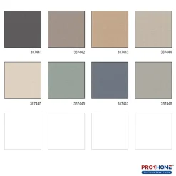 Sale Profhome 387447-GU Papier peint unicolor légèrement texturé mat 5,33 m2